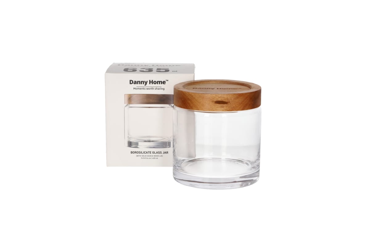Borosilicate Sealed Glass Jar 635ml - default