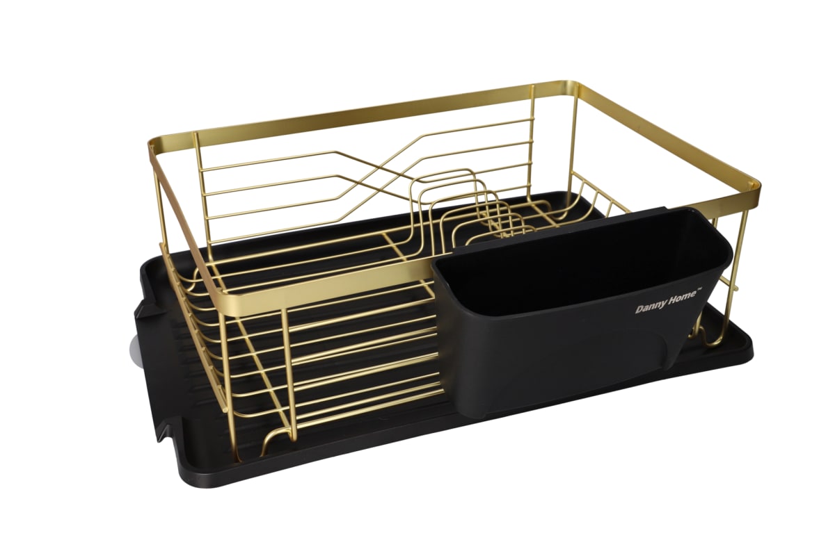 Gold Dish Drying Rack 43cm - default