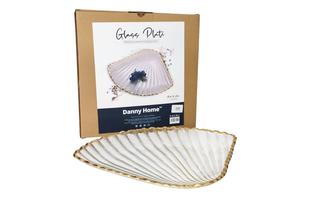 Scallop Shell Shaped Platter 34cm - default