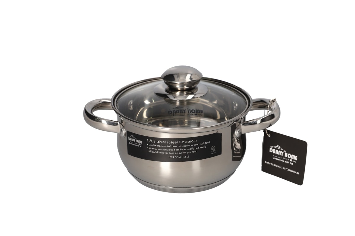 Casserole Pot &amp; Lid 1.8L - default