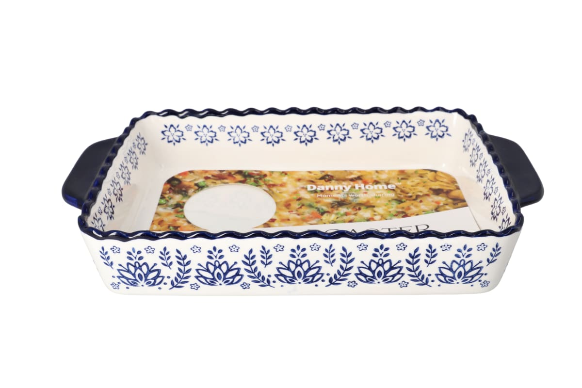  Rectangular Porcelain Baking Dish 35.8cm - default