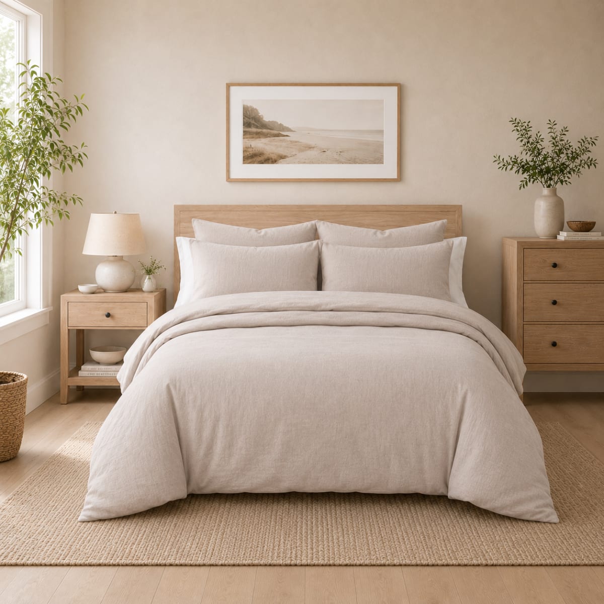 Polyester King Bed Duvet Cover 3pcs 260cm - default