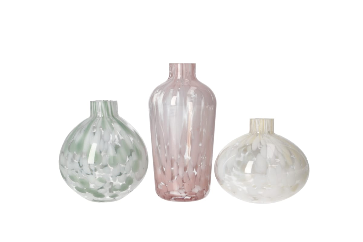 3Pcs Glass Vases  - default