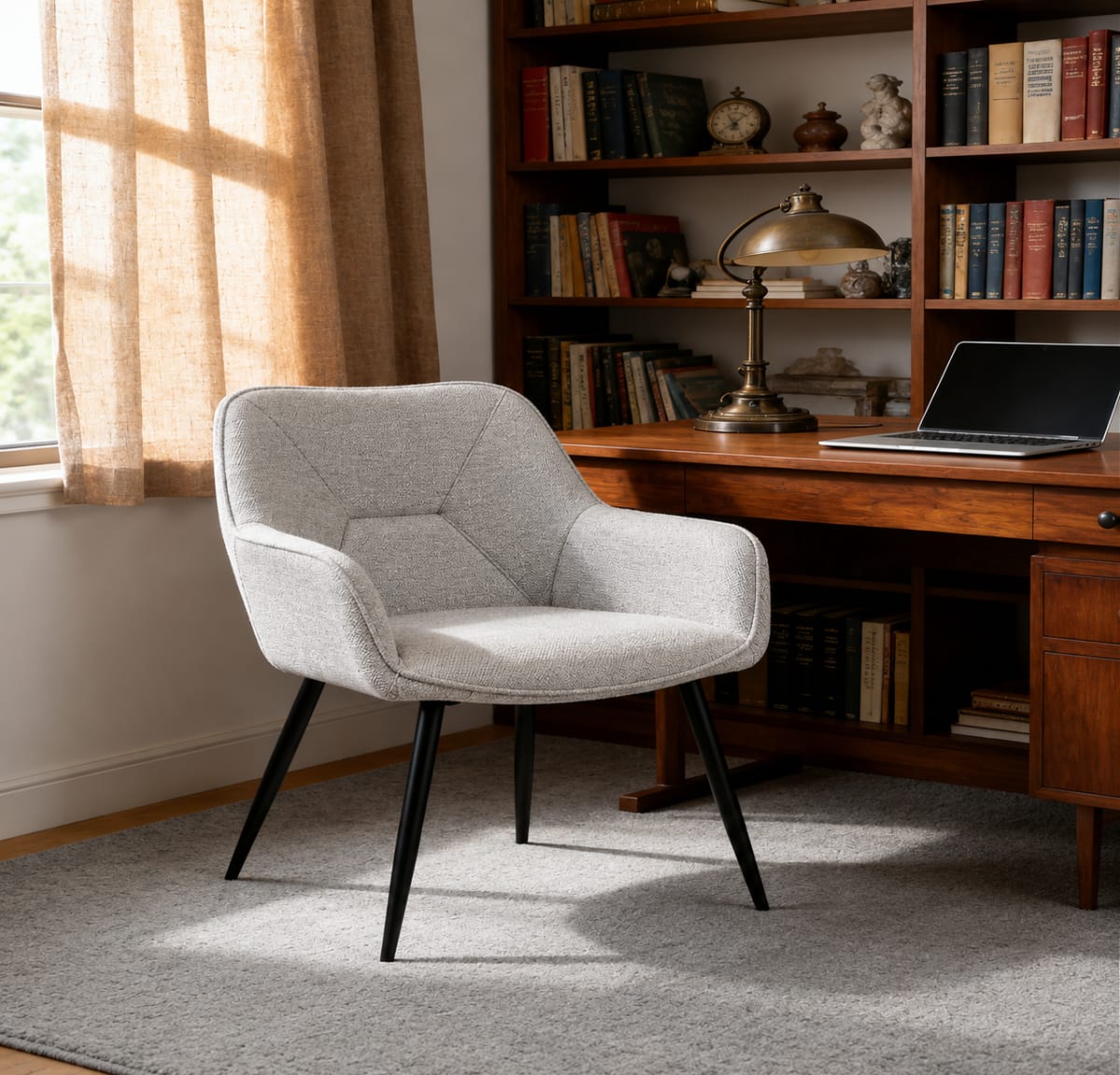 Arm Rest Dining Room Chair 85cm - default