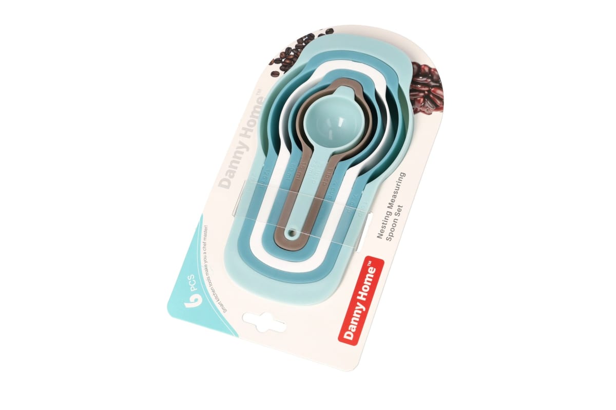 Stackable Measuring Cups &amp; Spoon Set 6Pc - default