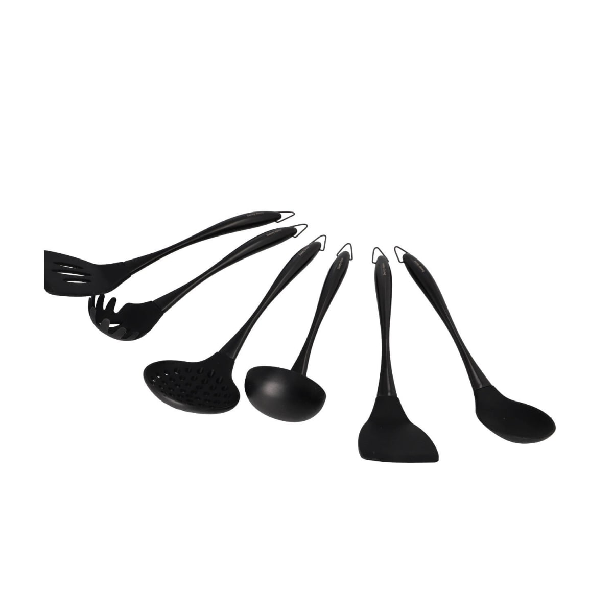 Black Soup Server Spoon 34.5cm - default