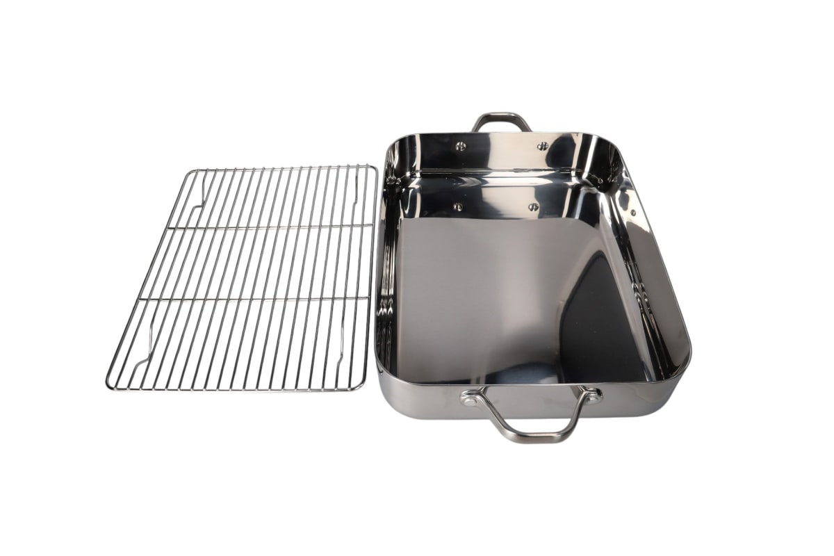 Roasting Pan with Wire Rack 2pcs - default