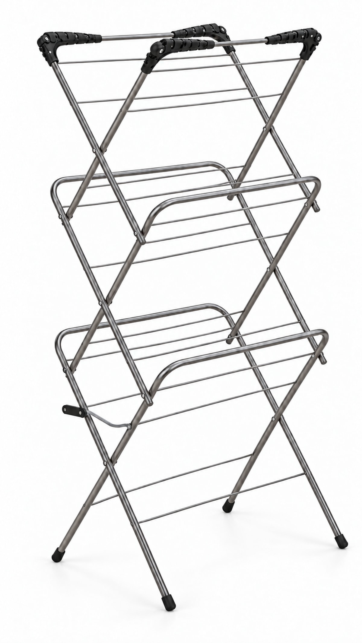 3-Tier Foldable Clothes Airer 137cm - default