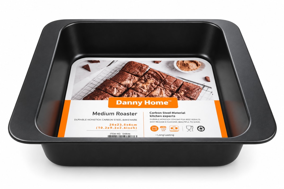 Black Carbon Steel Roaster 26.1cm - default