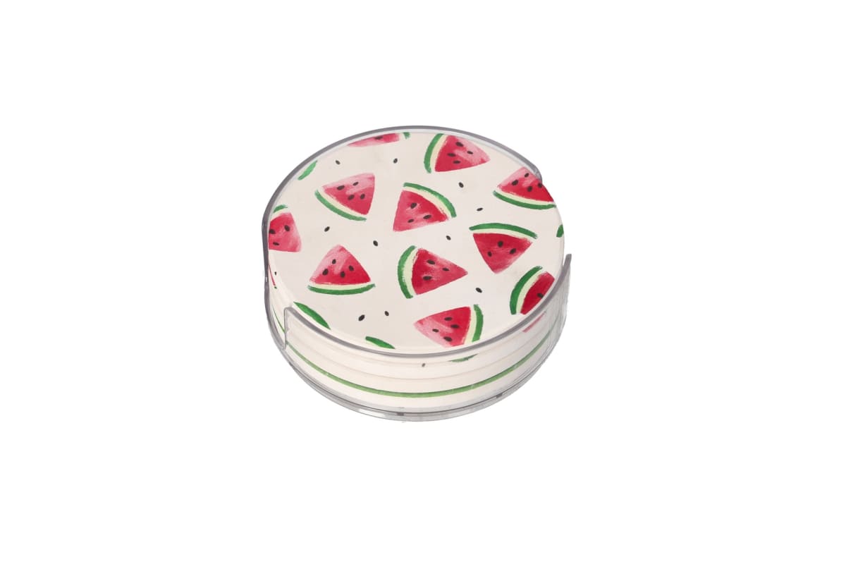 Printed Coasters 4pcs 10.1cm - default