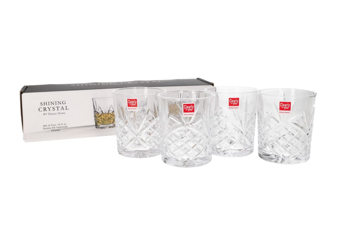 Short Whisky Glasses 4pcs 350ml  - default