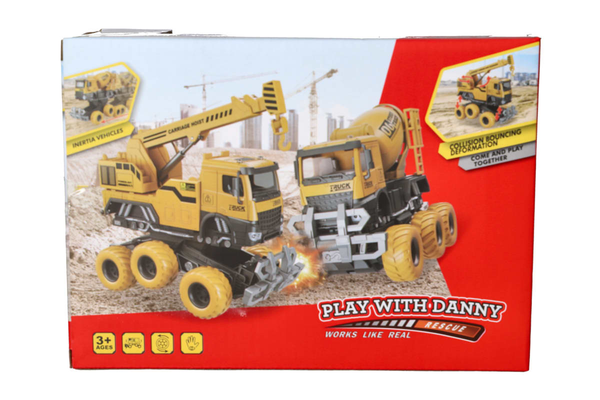  Crane Engineering Truck Toy 16.9cm - default