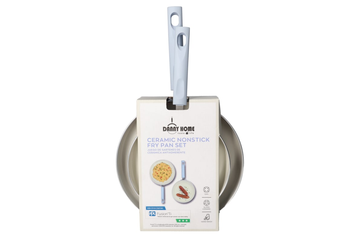Alumium Non-Stick Frypans Set 2pcs - default