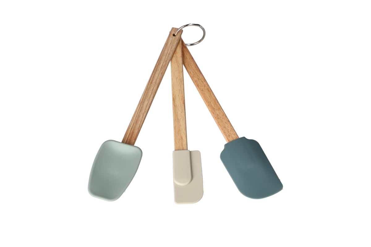 Silicone Spatula &amp; ﻿Scraper Set 3pcs - default