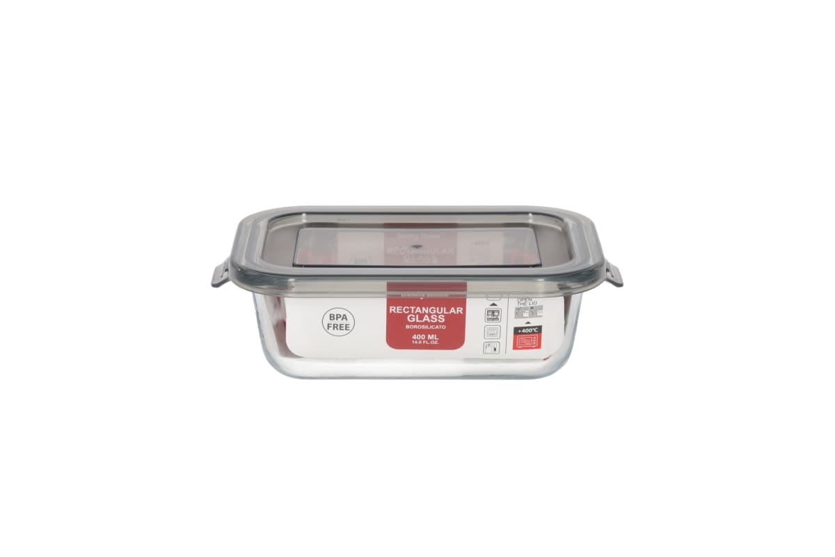 Borosilicate Food Container 400ml  - default
