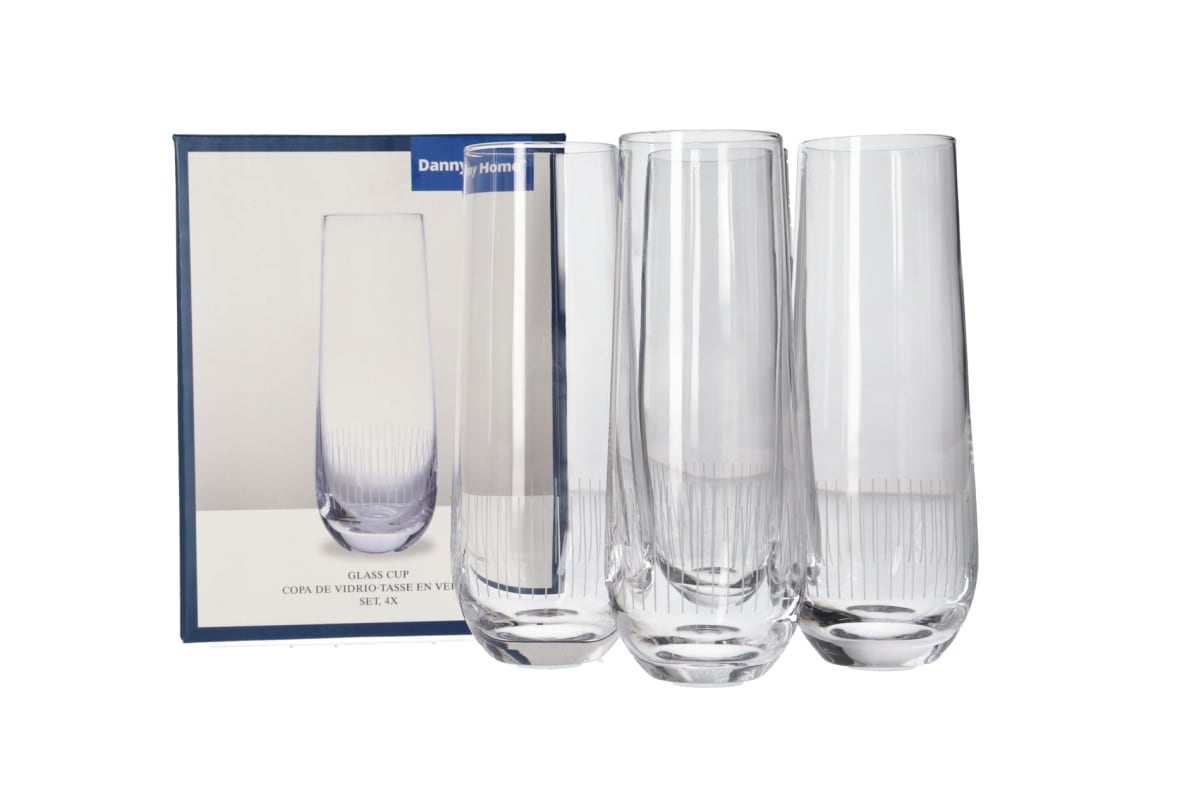 Tumbler Glass Cup 285ml 4pcs - default
