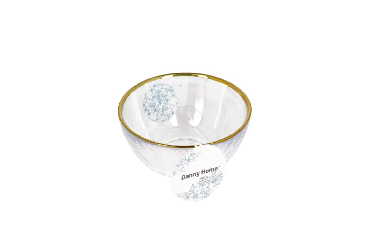 Golden Rim Dessert Bowl 12cm - default