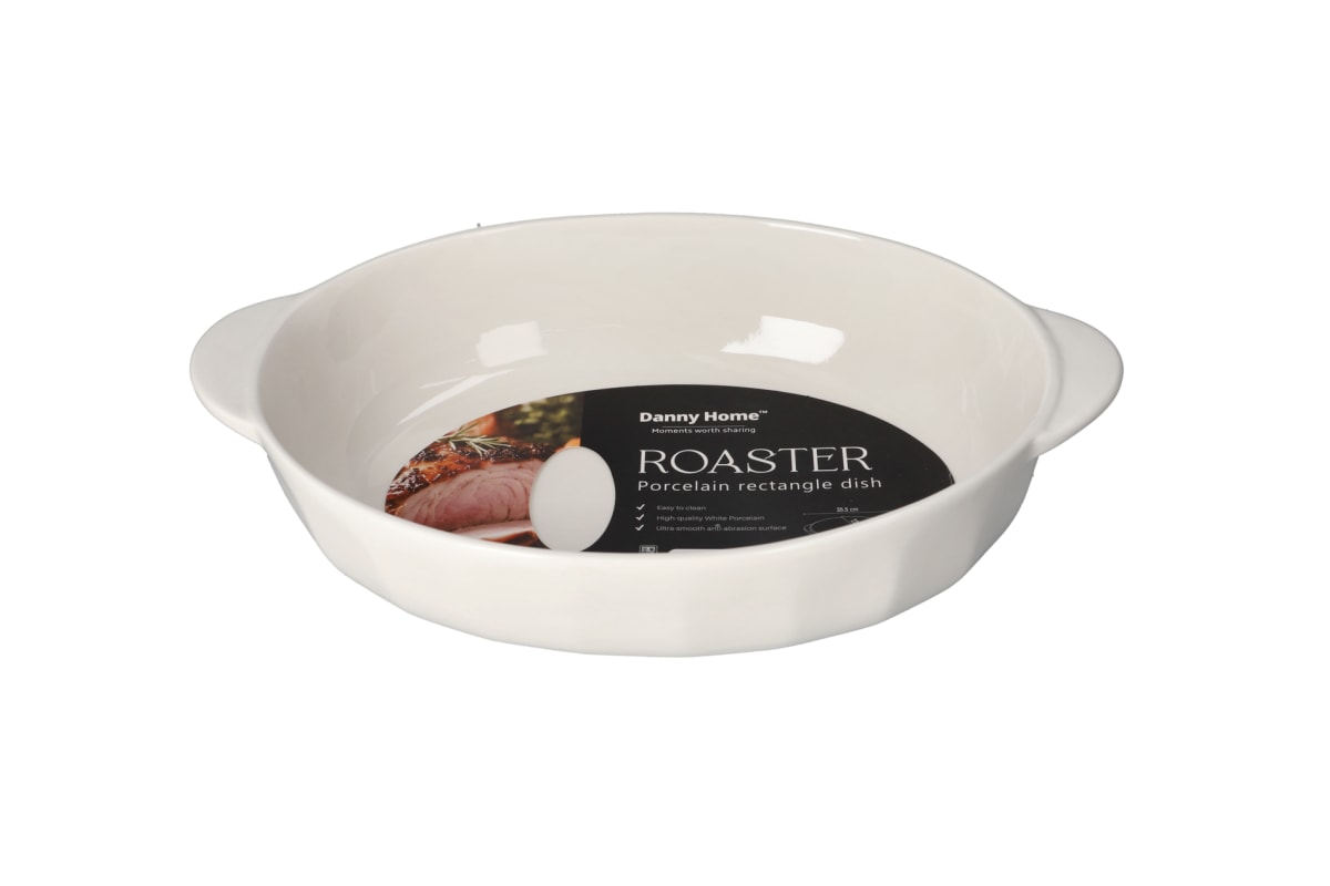 Rectangular Oval Roaster Dish 35.5cm   - default