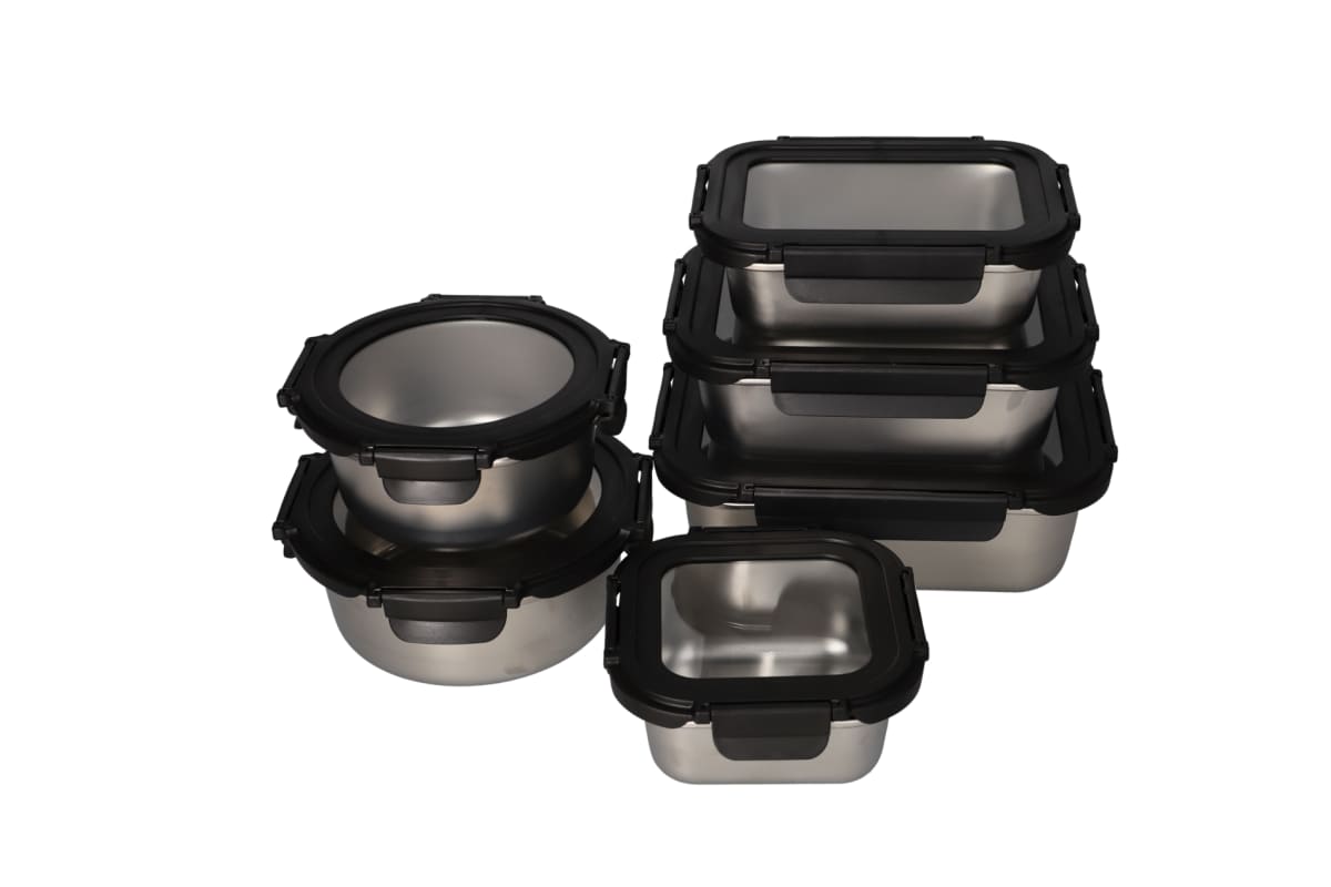 Stainless Steel Lunch Box 1000ml  - default