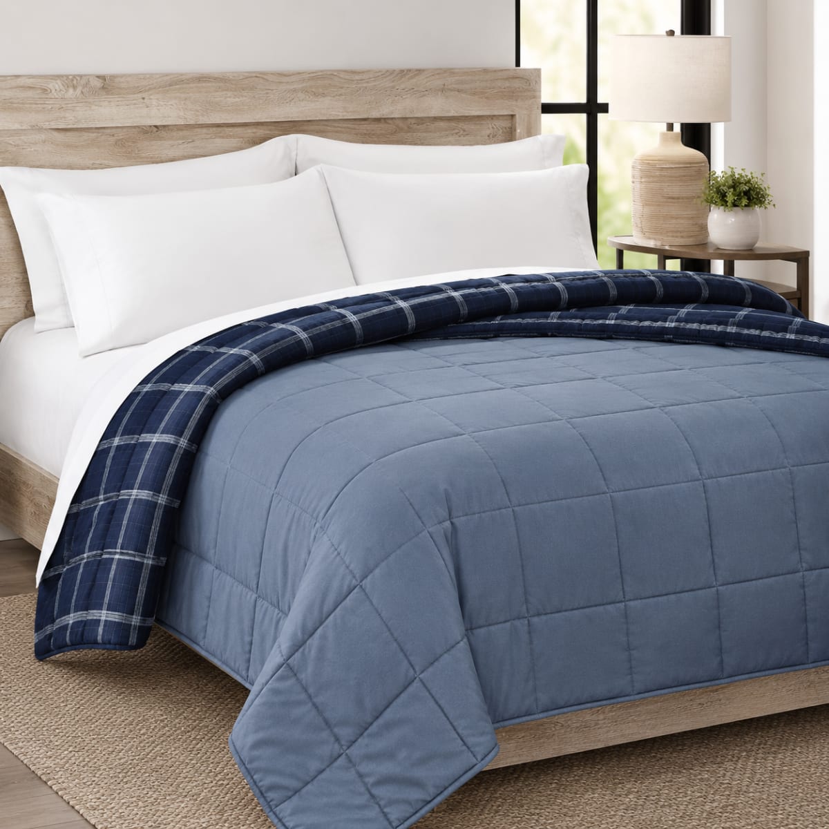 Reversible King Comforter Blanket - default