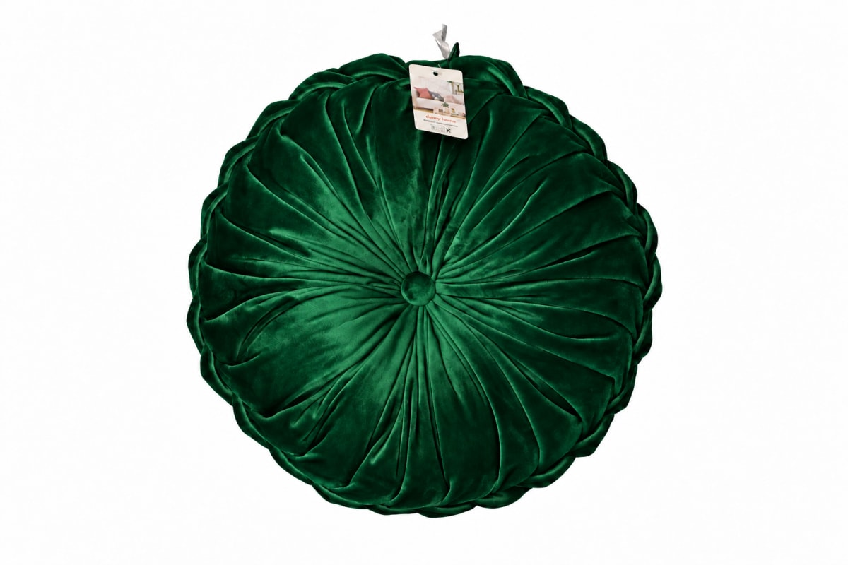 Decorative Round Velvet Cushion 40cm - default