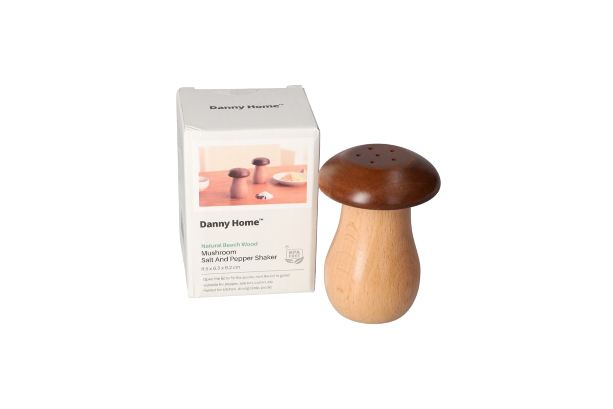 Beech Wood Salt &amp; Pepper Shaker 8.7cm - default