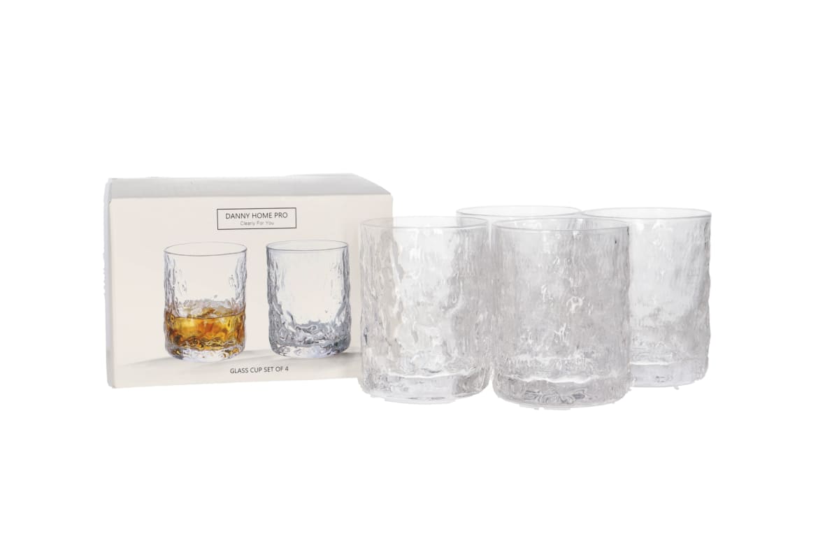 Set 6 Bicchieri Classici In Vetro 24cl Per Acqua E Succo - Trasparenti, Spessi E Lavabili In Lavastoviglie (D.73mm H.88mm)