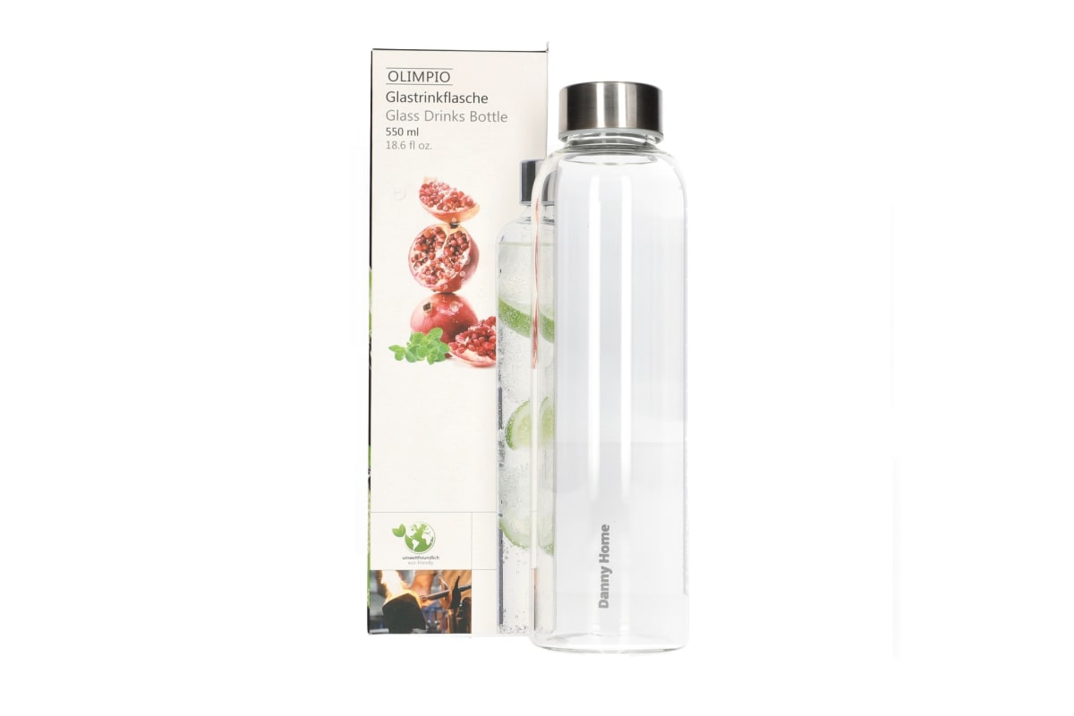  Borosilicate Glass Beverage Bottle 550ml - default