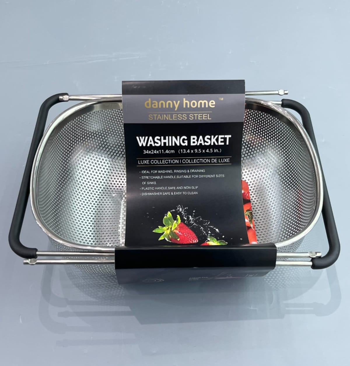 Stainless Steel Drain Basket | Danny Home