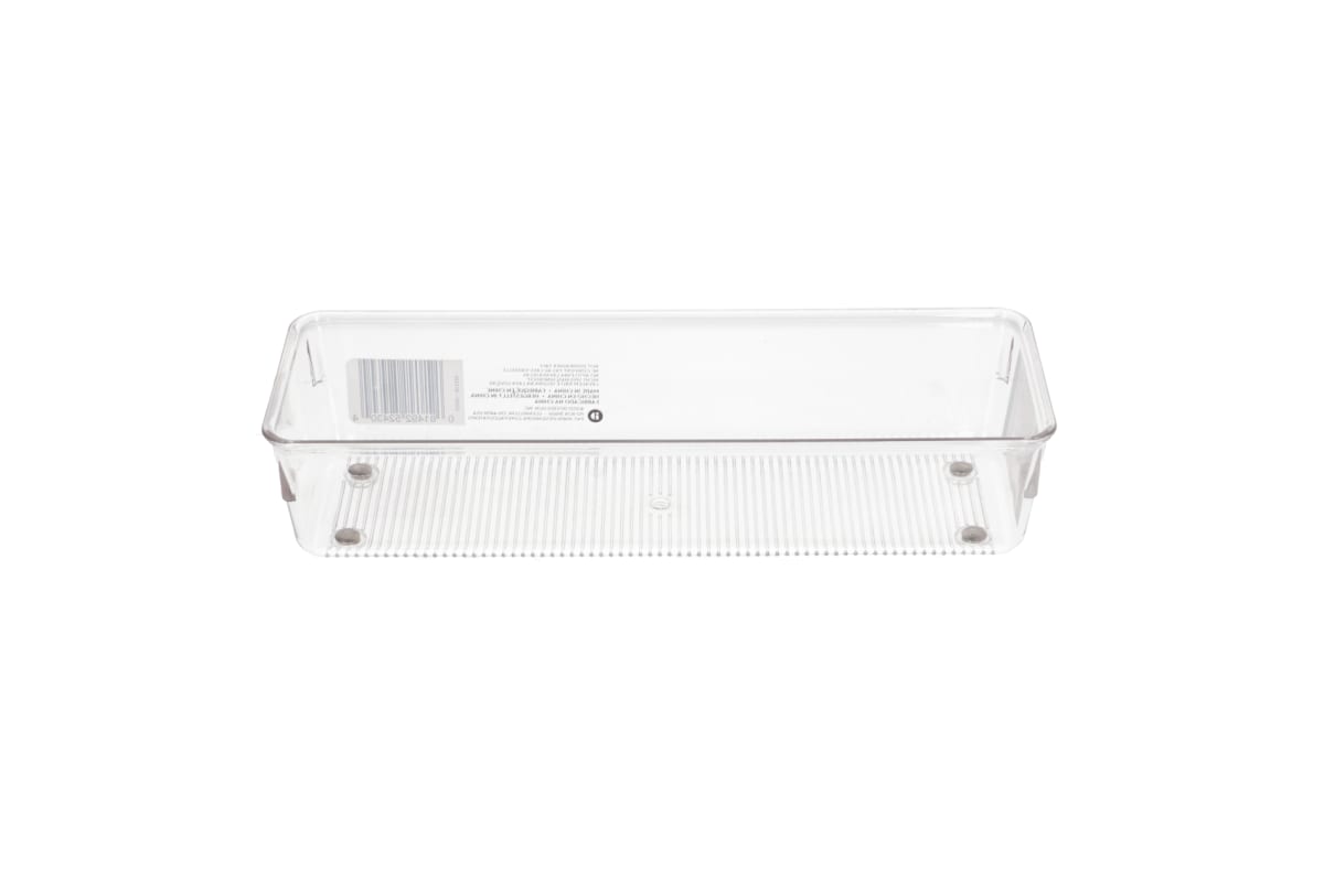 Clear Recycled Drawer Organizer 25cm - default