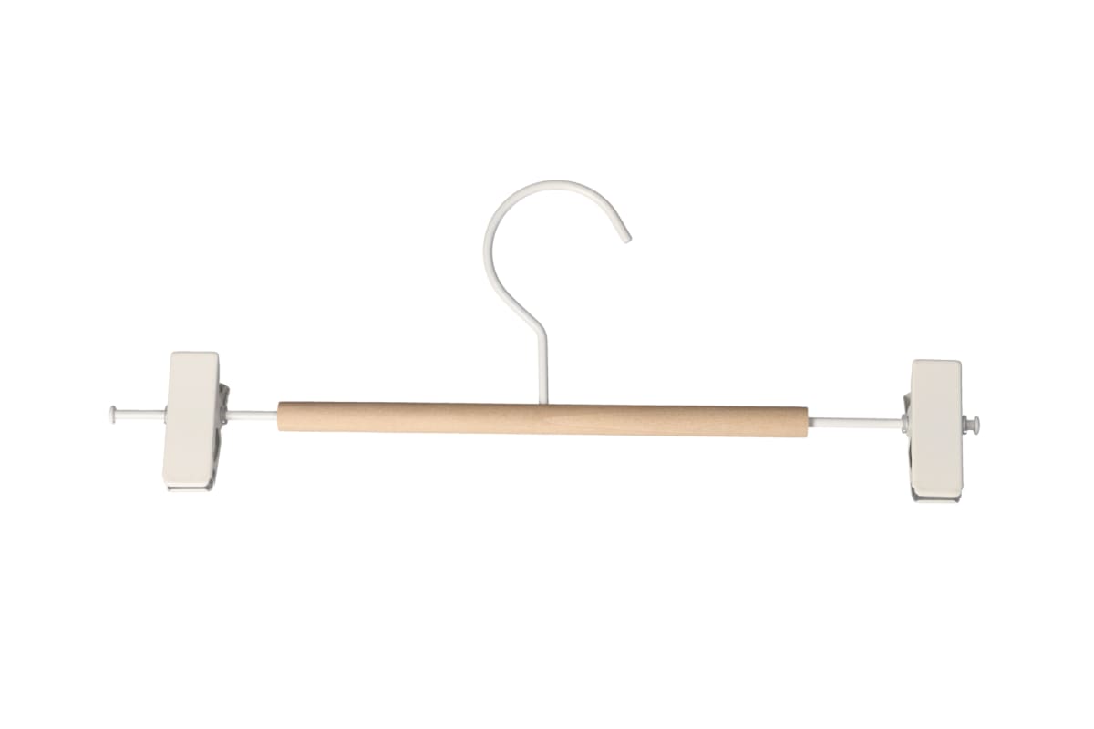 Wooden &amp; Metal Clothing Hanger 5pcs - default