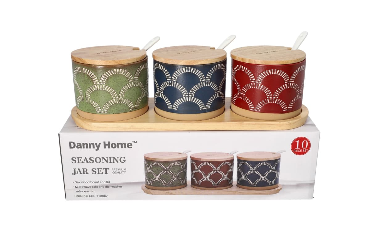 Seasoning Canister Set 10pcs - default