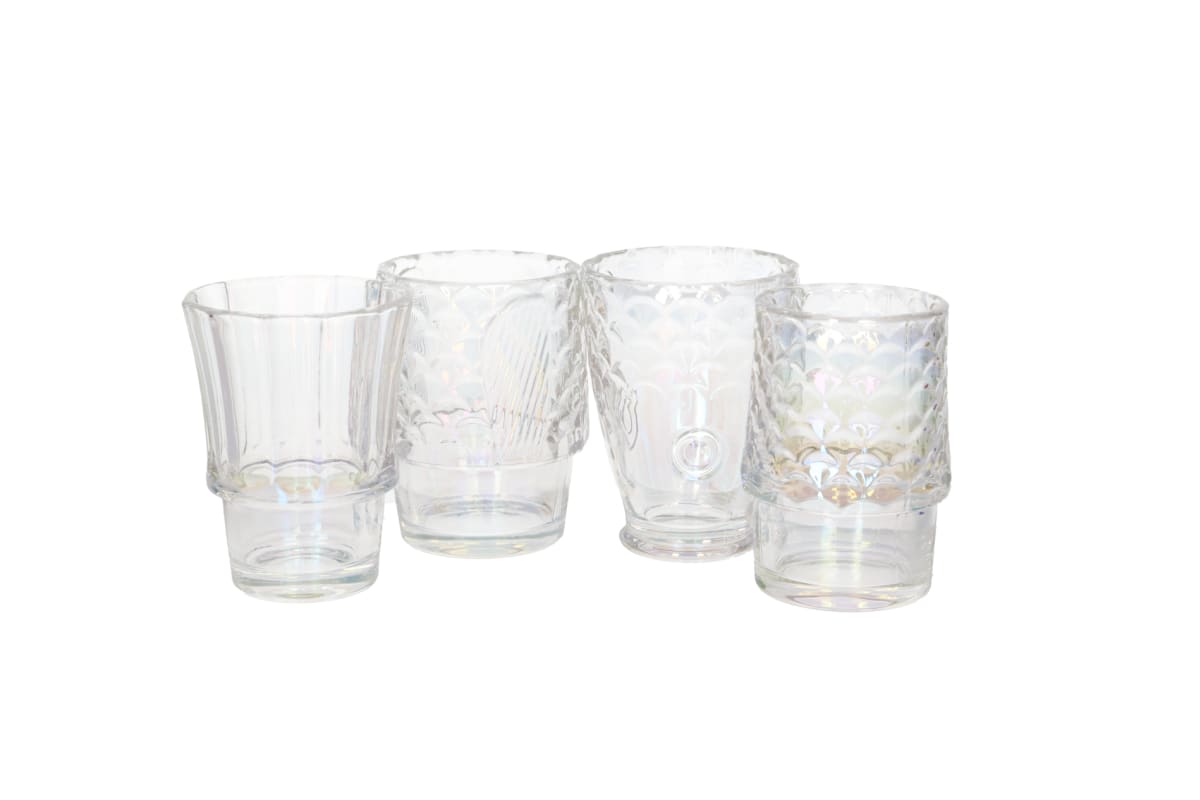 Whisky Glass Cup Set 4pcs  - default