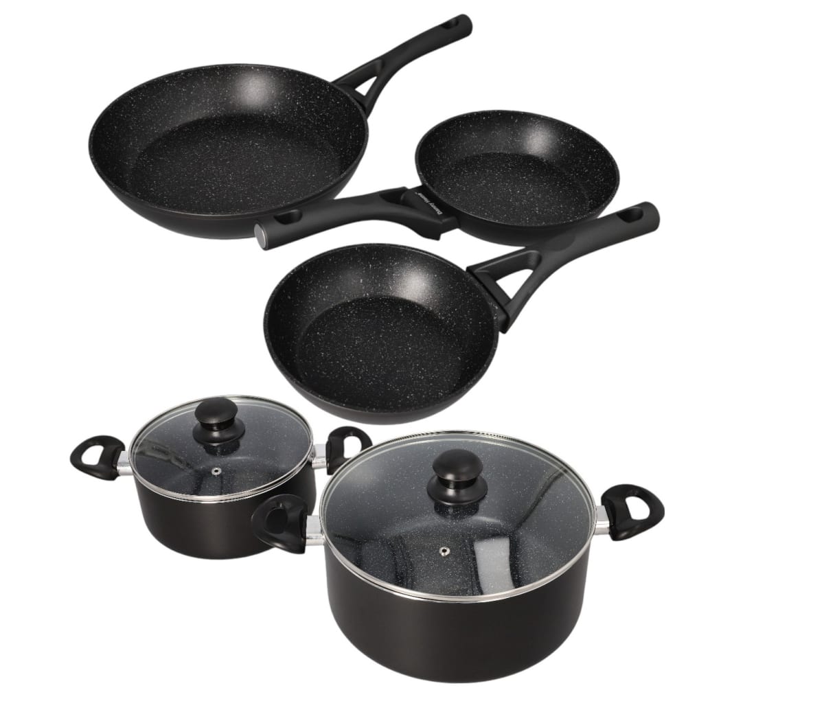 Black Non-Stick Casserole 20.2cm - default