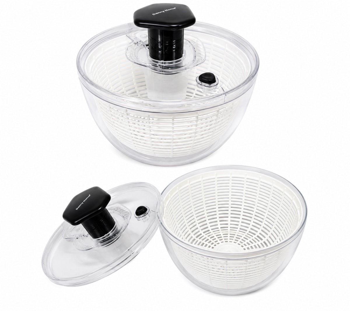 Salad &amp; Vegetable Dryer Spinner 26cm - default