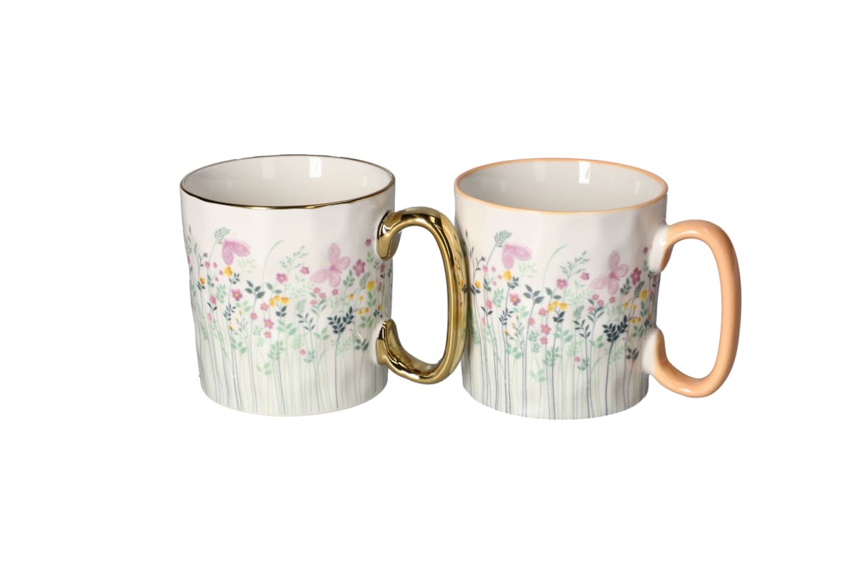 Porcelain Coffee Mug Set 2pcs 310ml  - default