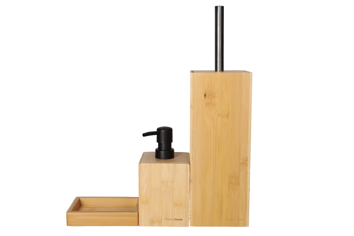 Hand Soap Bamboo Holder 16.5cm  - default