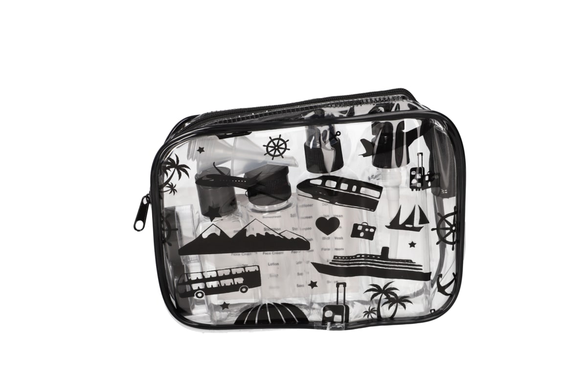 Toiletry Travel Bottle Set 11Pcs  - default