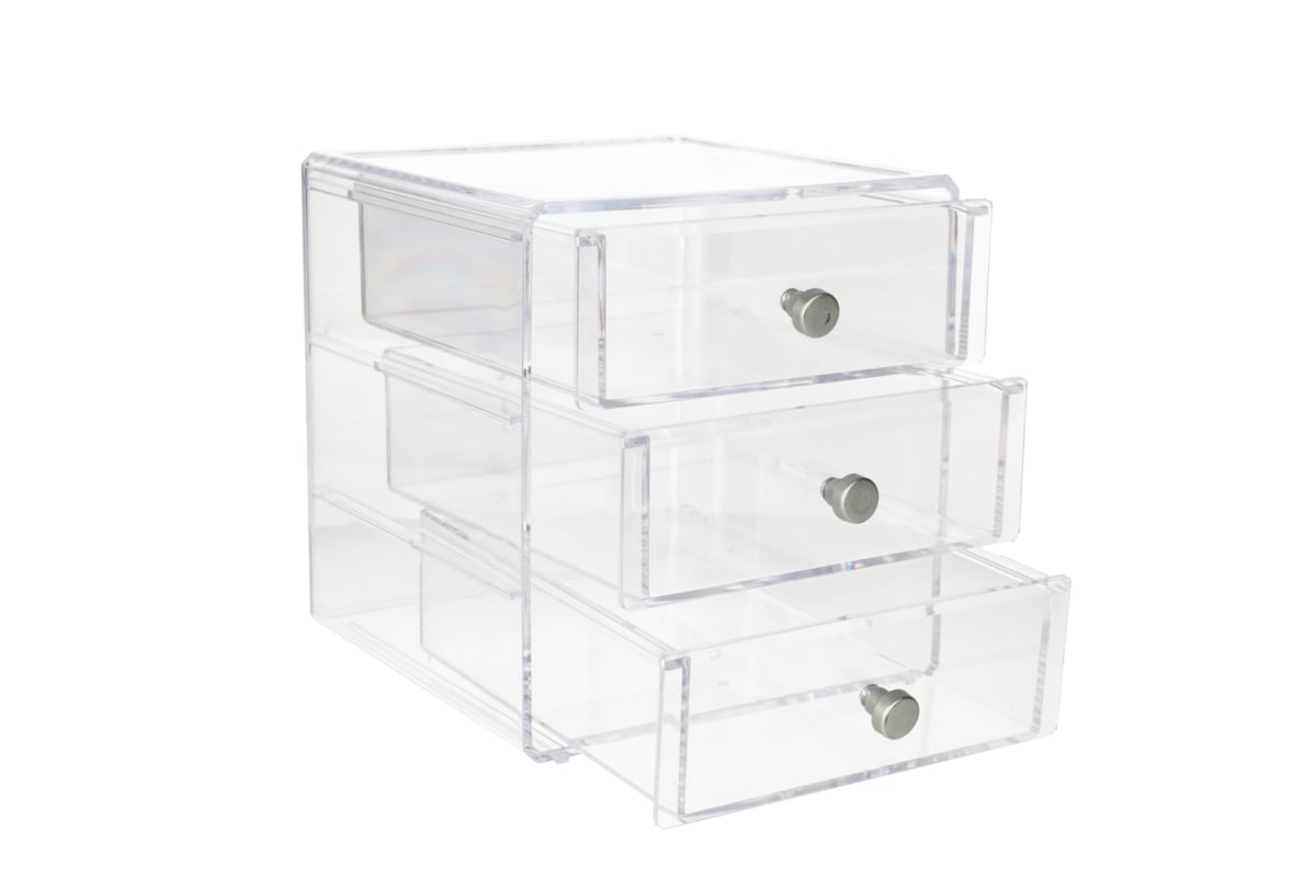 3 Tier Cosmetic Organizer 17cm - default