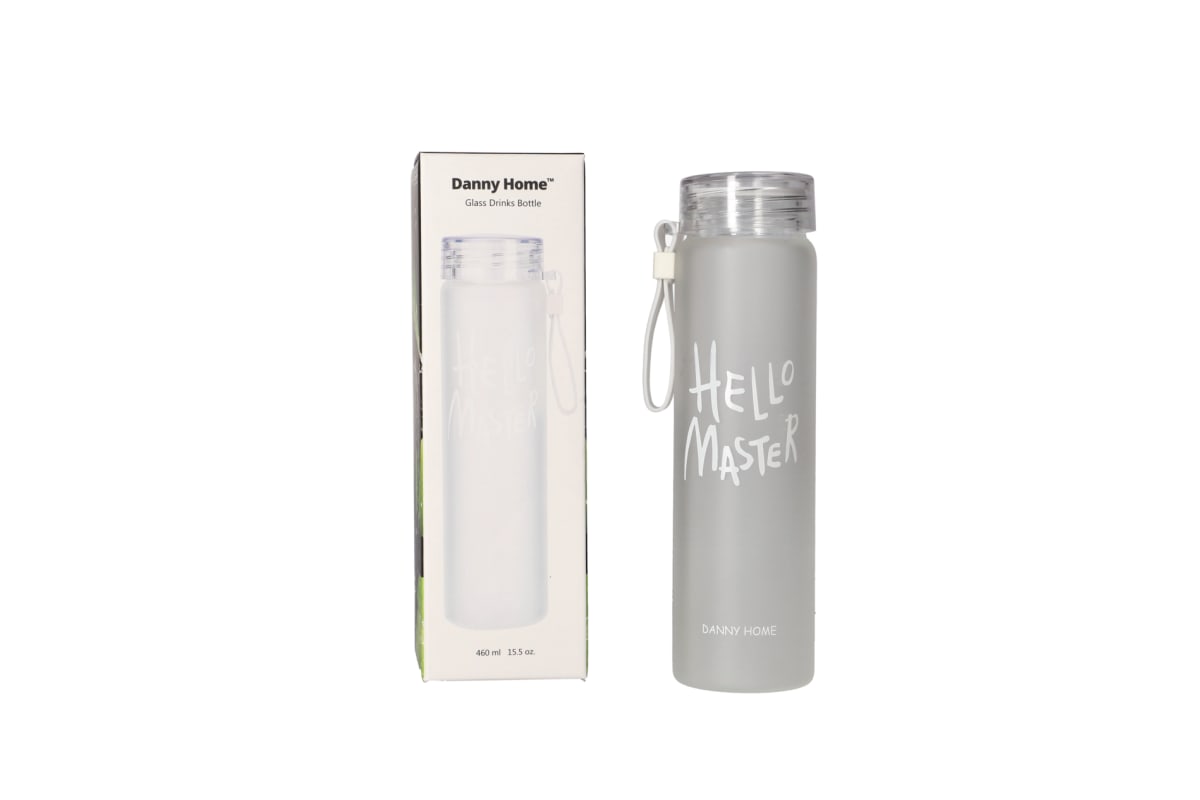 Glass Drinking Bottle 460ml  - default