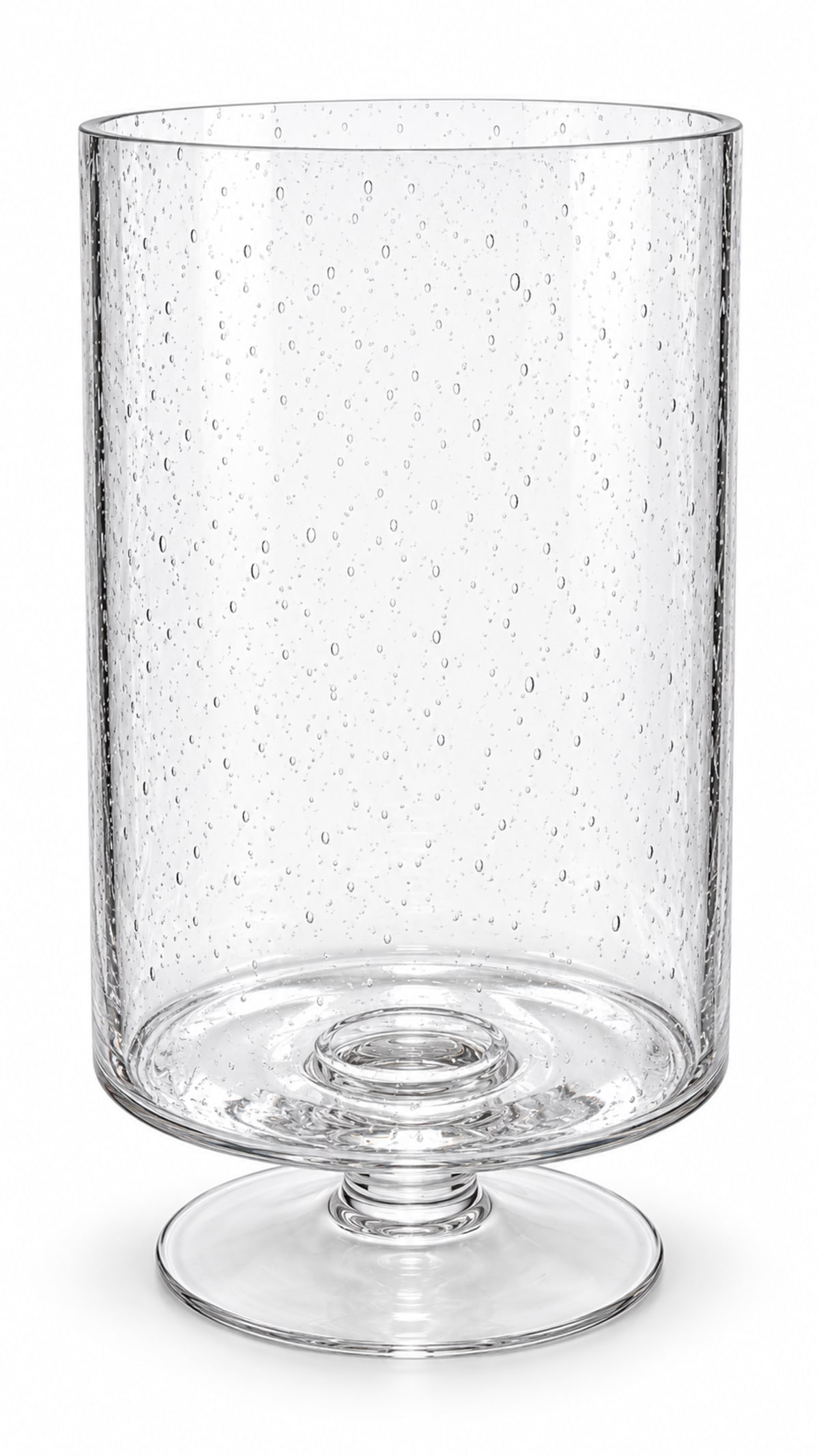 Bubble Pattern Glass Jar 25cm - default