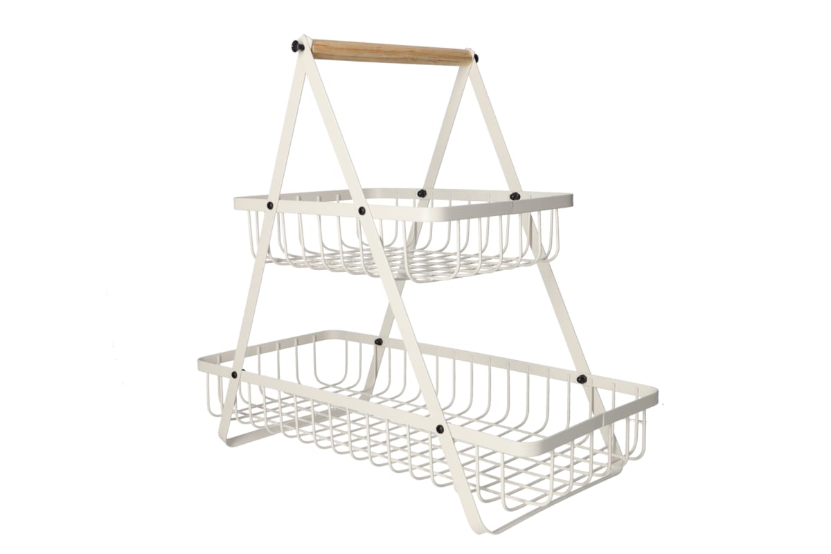 2 Tier Fruit &amp; Veg Basket - default