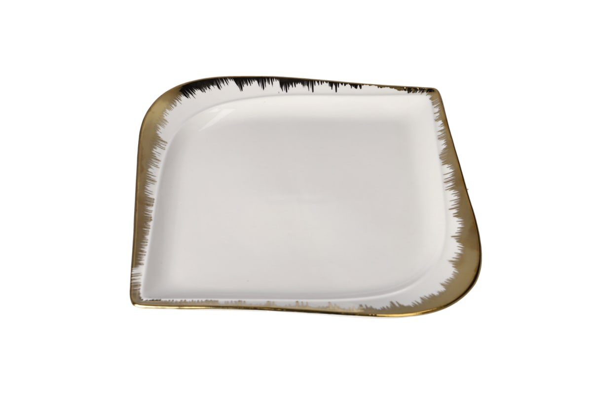 Gold Rim Dinner Plate 25.3cm - default