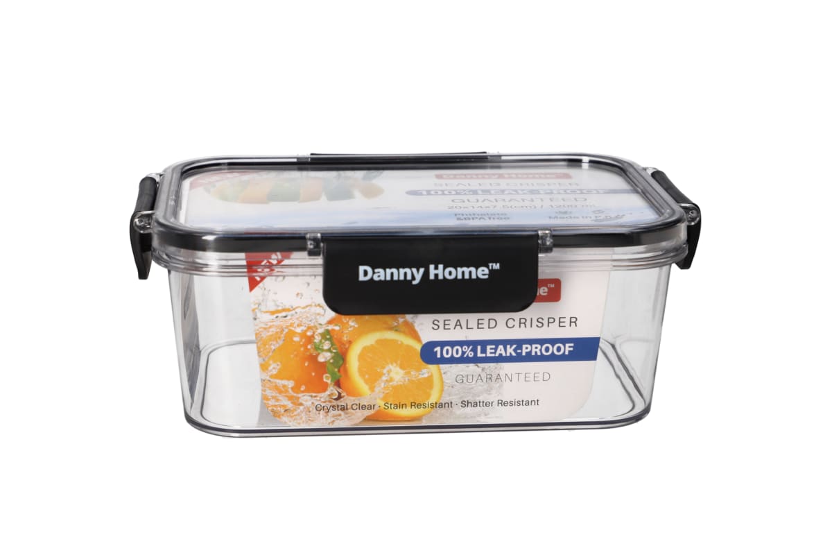 Rectangular Sealed Crisper 1200ml - default