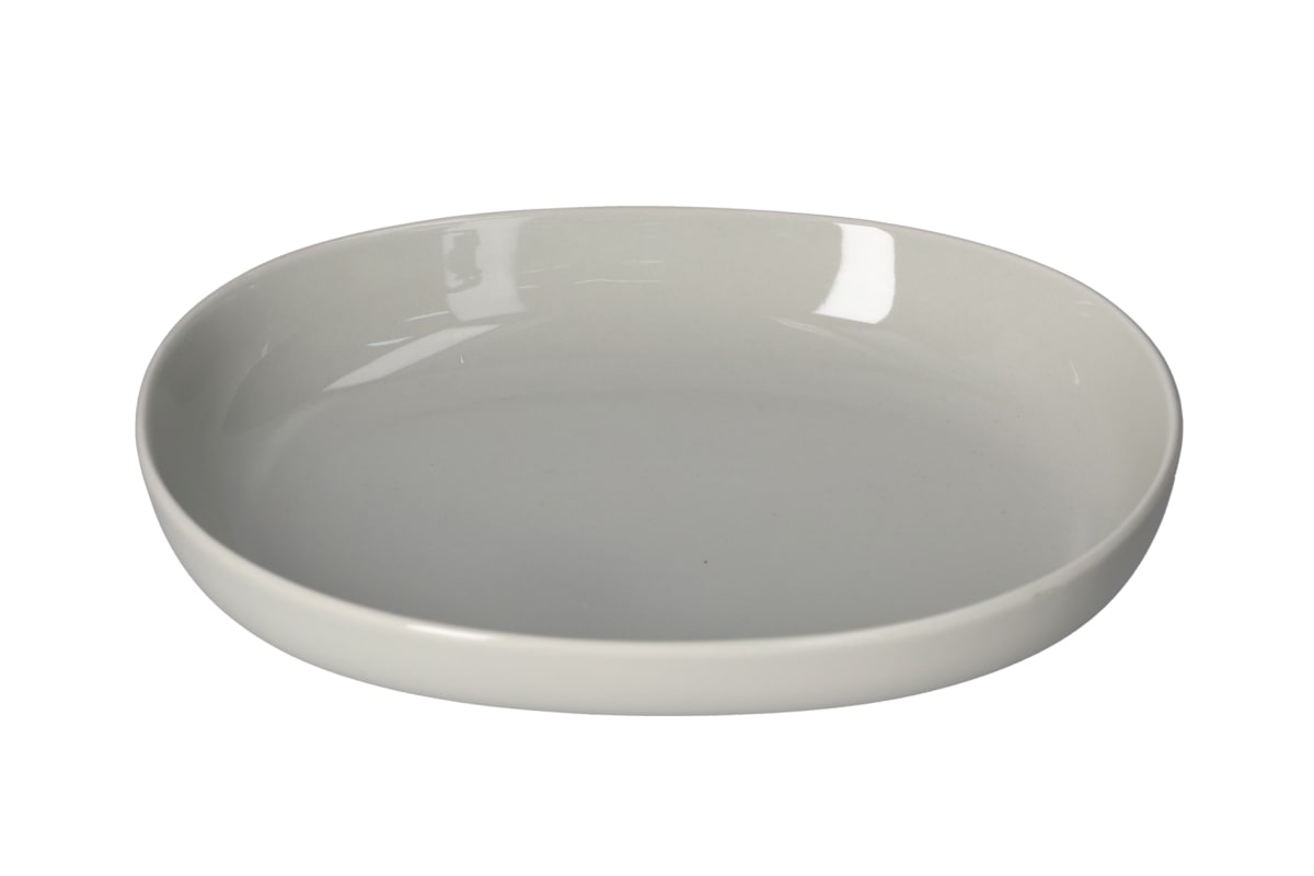 Ceramic Oval Salad Bowl 10" - default
