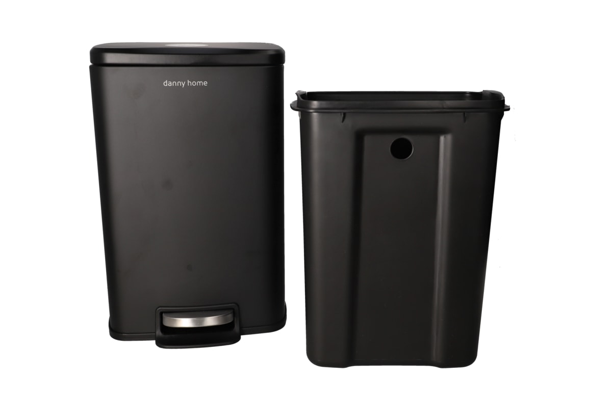 Stainless Steel Pedal Trash Can 5L - default