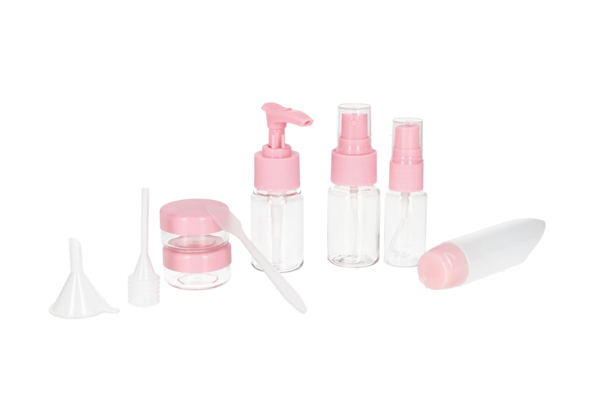 Toiletry Travel Bottle Set 11Pcs  - default
