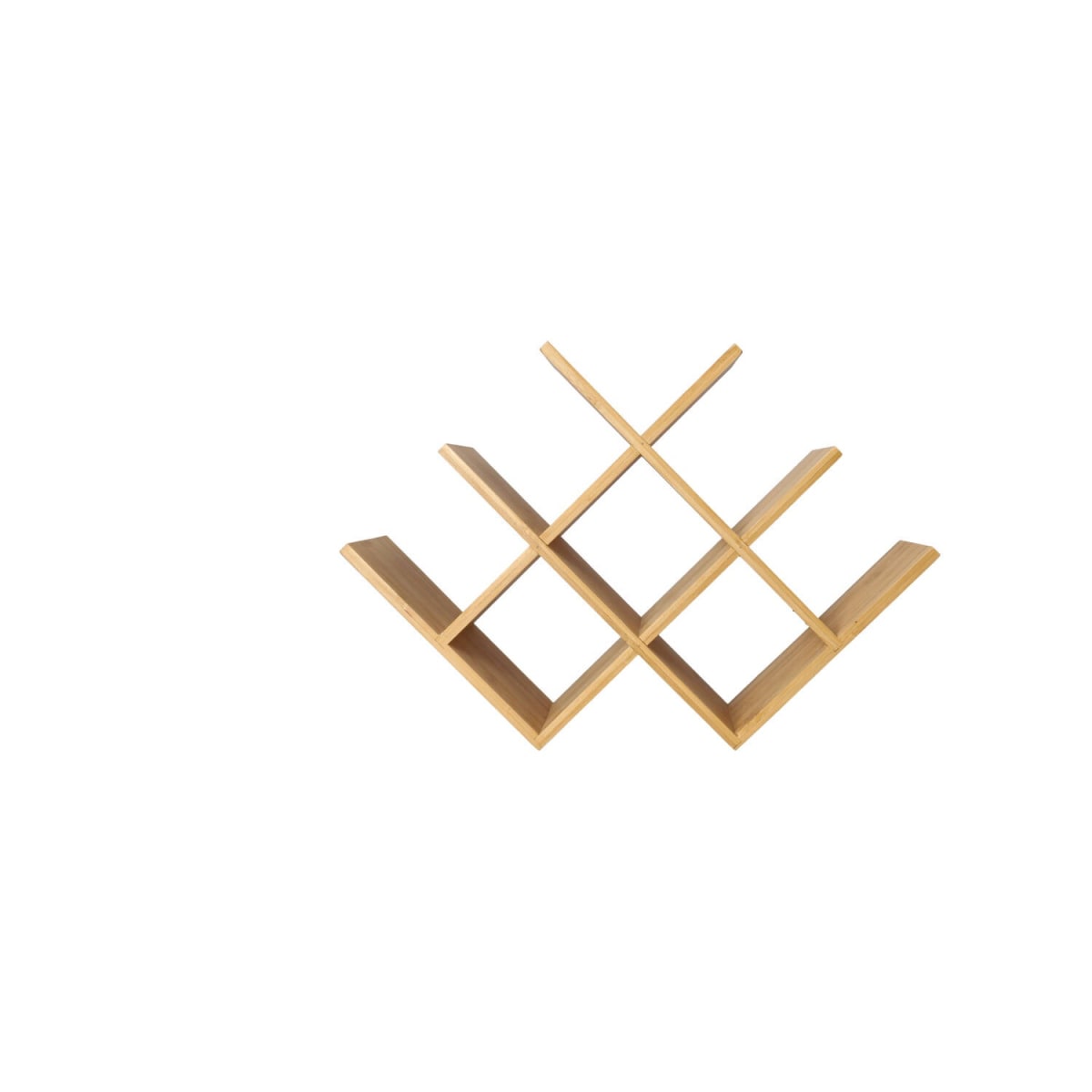 Red Wine Wooden Rack 43.5cm - default