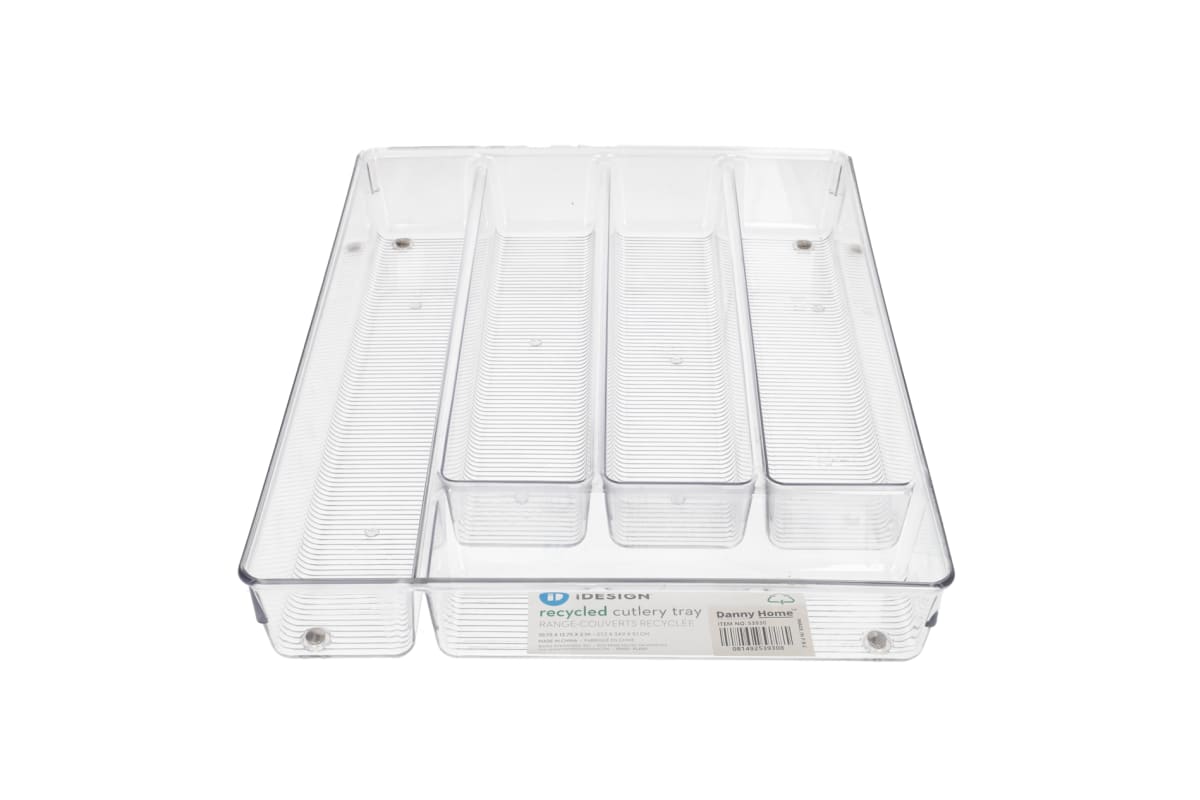 5-Compartment Cutlery Storage Box 35cm - default