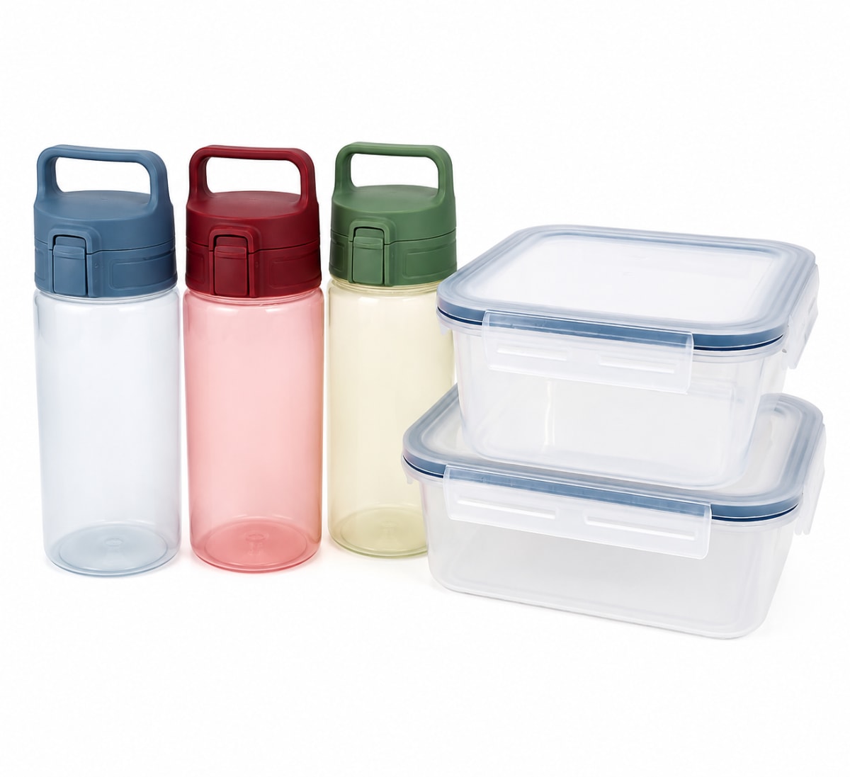 Food Storage Box &amp; Bottle Set 5pcs - default